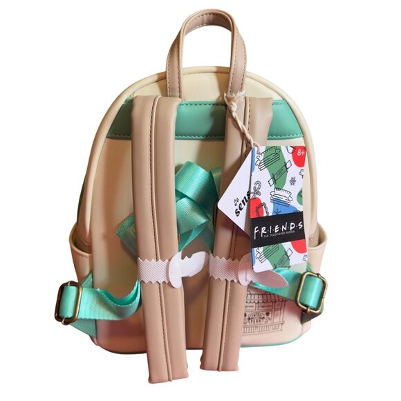 Loungefly Friends Central Perk Mini Backpack With Adjustable Straps & Iconic Caf - Picture 5 of 8
